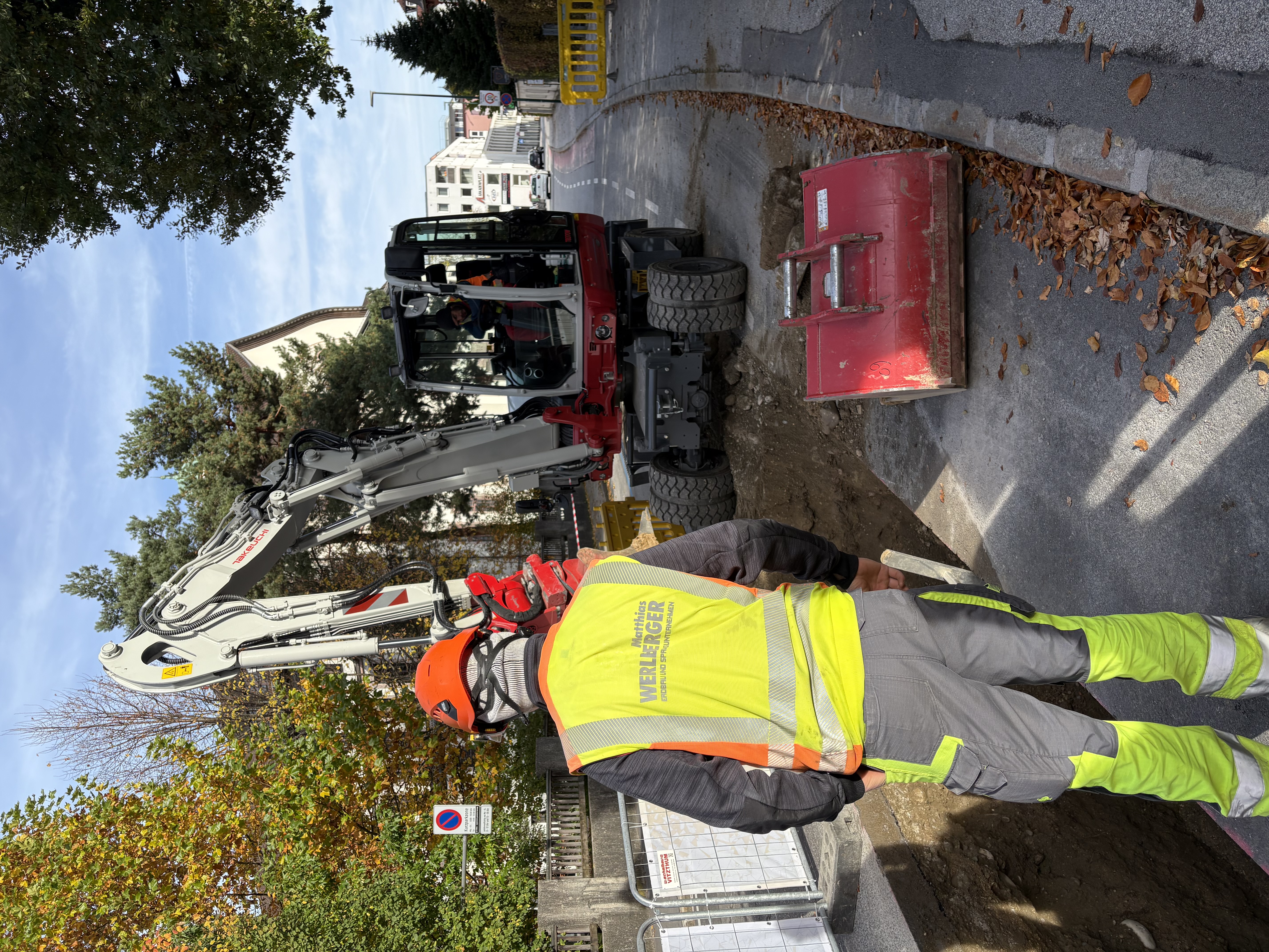 Baustellenfoto Madersbergerstraße Kufstein