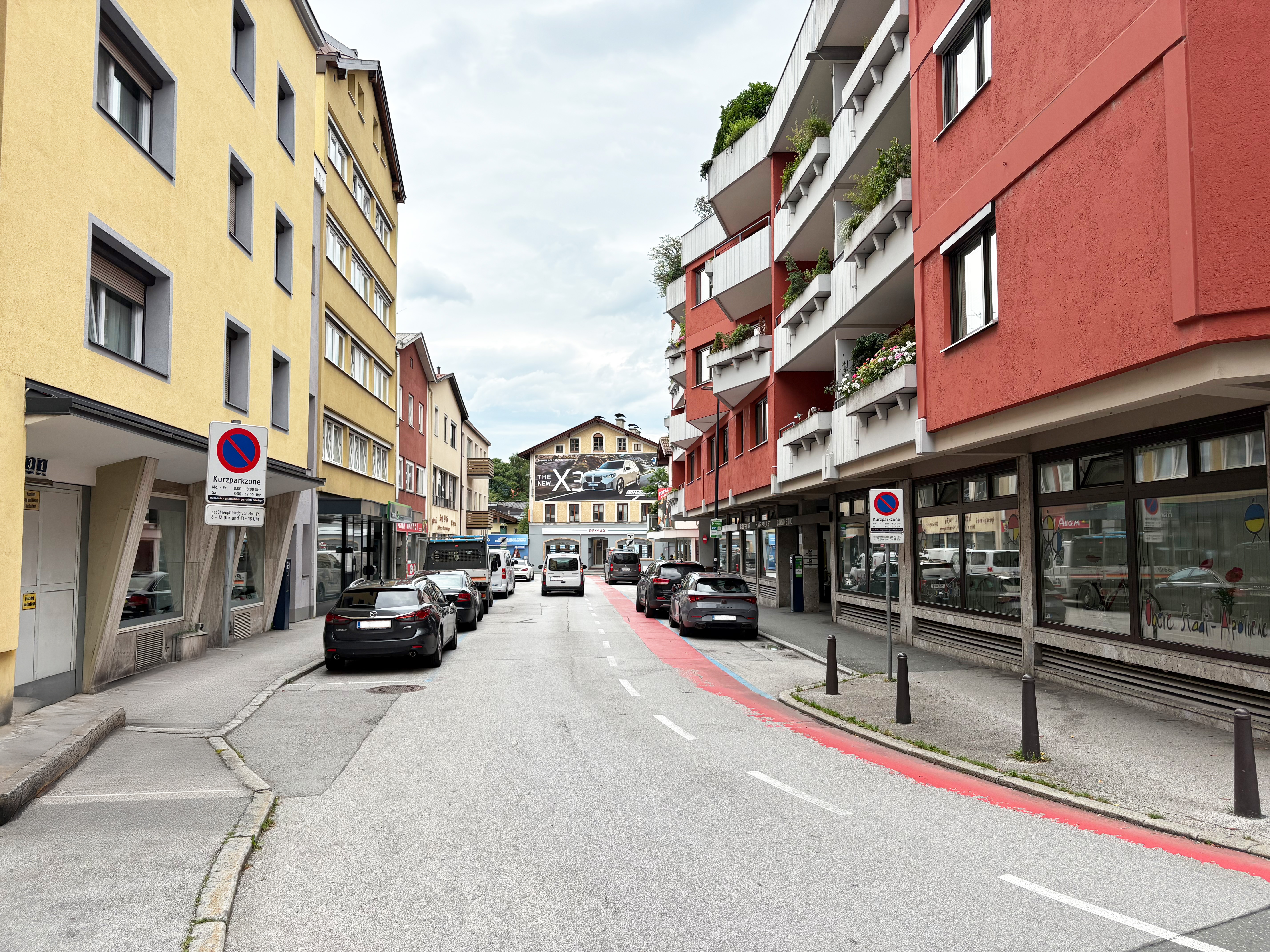 Kreuzgasse in Kufstein Foto der Kreuzgasse in Kufstein