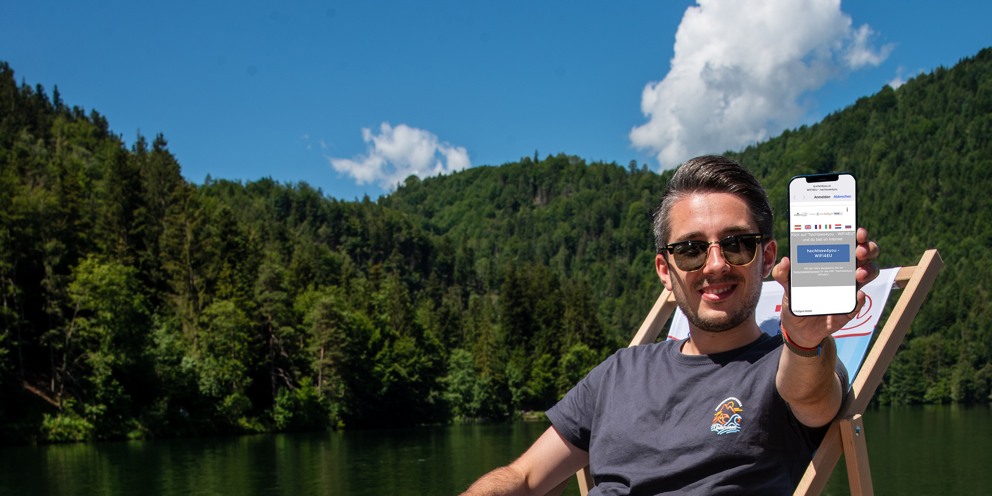 Surfen am Hechtsee - mit FreeWiFi-KufNet Surfen am Hechtsee - mit FreeWiFi-KufNet