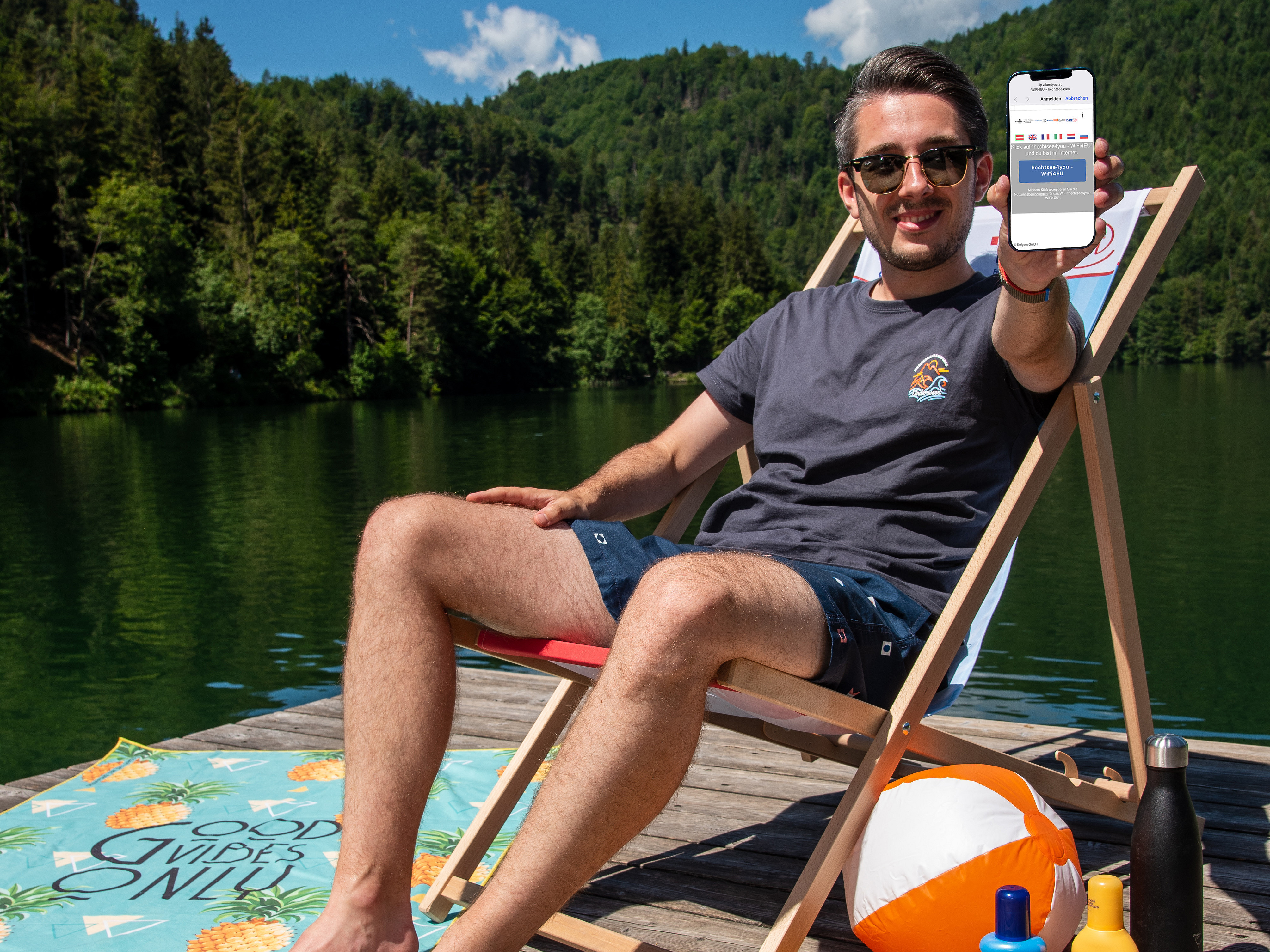 Surfen am Hechtsee - mit FreeWiFi-KufNet Surfen am Hechtsee - mit FreeWiFi-KufNet