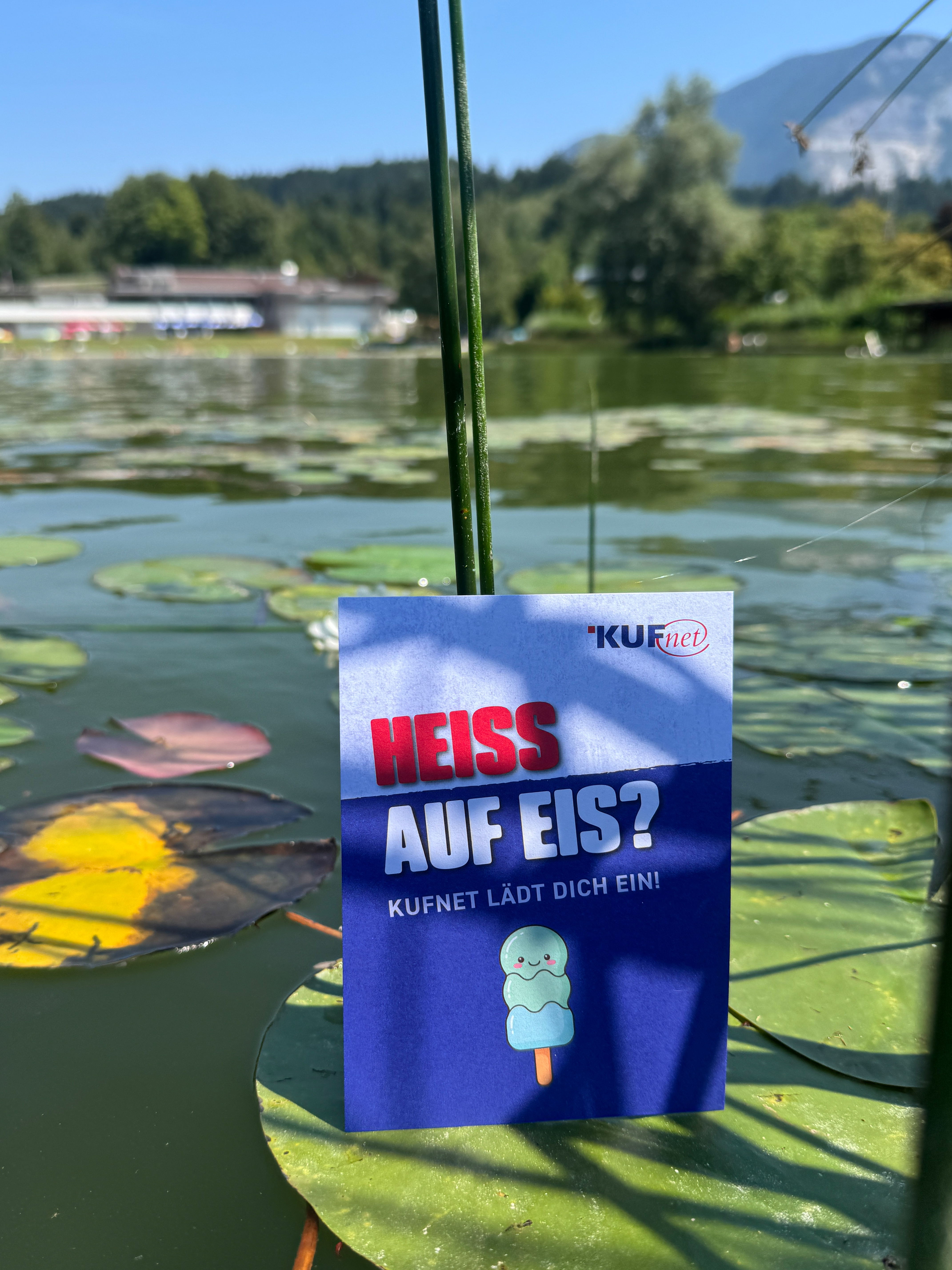 Heiß auf Eis waren die Besucherinnen und Besucher des Moorstrandbades Kirchbichl.